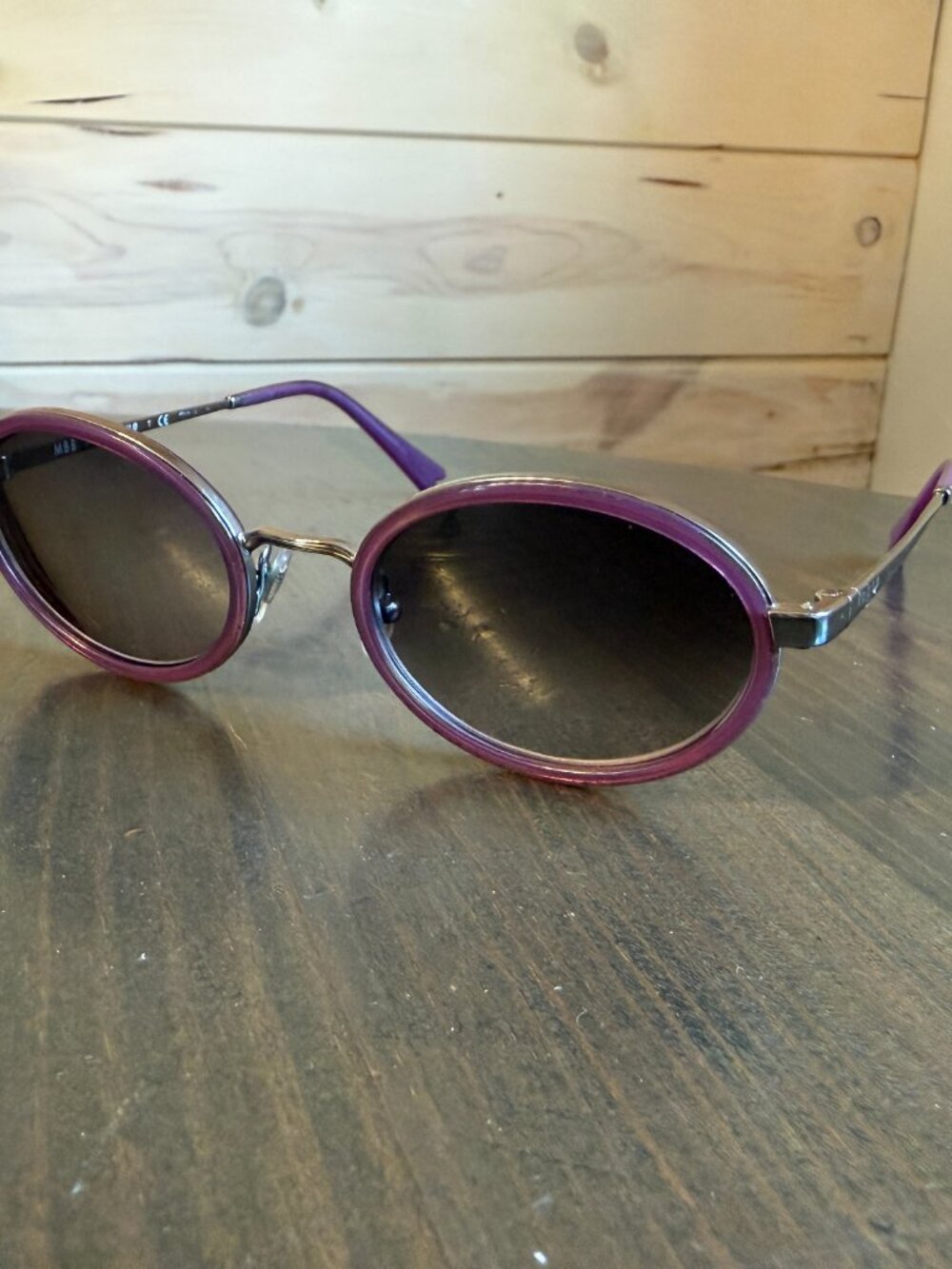 VOGUE VO 4167-S 548/4L GUNMETAL PURPLE Frames 48-19